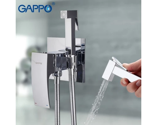 Смеситель с гигиеническим душем Gappo G7207-1