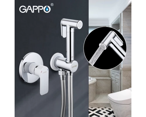 Смеситель с гигиеническим душем Gappo G7248