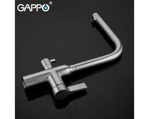 Смеситель Gappo для кухни со встроенным фильтром (краном) под питьевую воду G4399-4