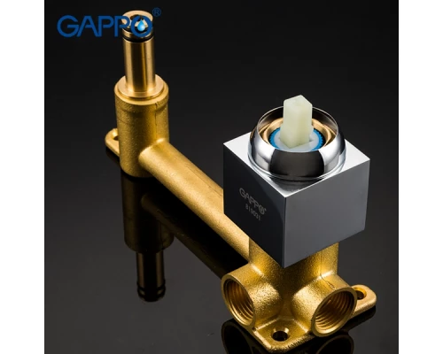 Смеситель для раковины Gappo G1007-2 настенный