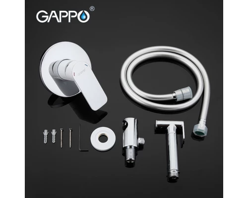 Смеситель с гигиеническим душем Gappo G7248