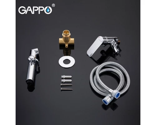 Смеситель с гигиеническим душем Gappo G7248-1