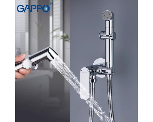 Смеситель с гигиеническим душем Gappo G7248-1