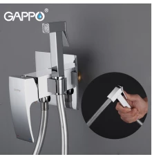 Смеситель с гигиеническим душем Gappo G7207-8