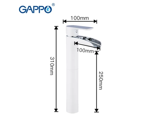 Cмеситель Gappo Aventador для раковины G1048-31