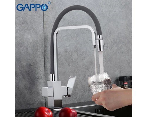 Смеситель Gappo для кухни с гибким изливом G4398-4