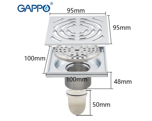 Душевой трап Gappo G81052