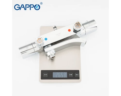 Душевая стойка с термостатом Gappo G2407-40