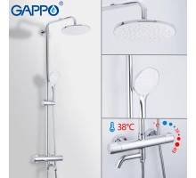 Душевая стойка с термостатом Gappo G2490