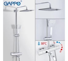 Душевая стойка с термостатом Gappo G2491
