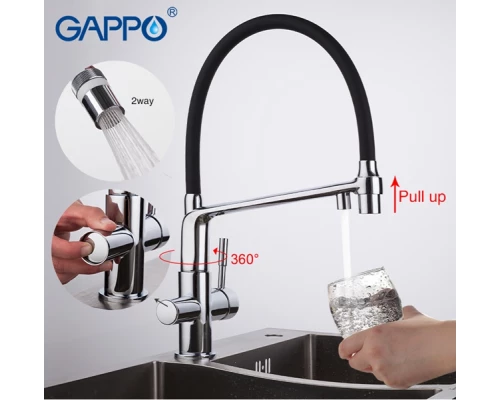 Смеситель Gappo для кухни G4398-7