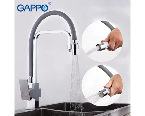 Смеситель Gappo для кухни с гибким изливом G4398-4