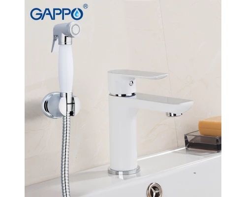 Смеситель  для раковины с гигиеническим душем Gappo Noar G1048-1