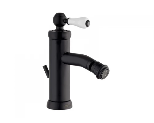 COUNTRY Смеситель для биде с донным клапаном на 1вых,Matt black