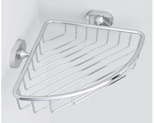 Корзина для душа Am.Pm Sense L A7434800 угловая, хром