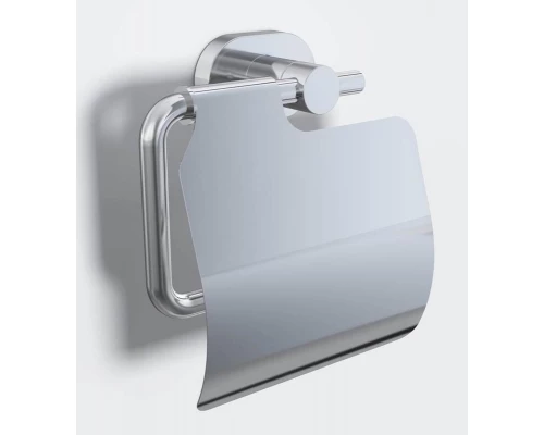 Держатель туалетной бумаги Am.Pm Sense L A74341400 с крышкой, хром