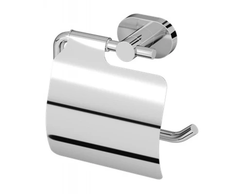 Держатель туалетной бумаги Am.Pm Sense L A74341400 с крышкой, хром