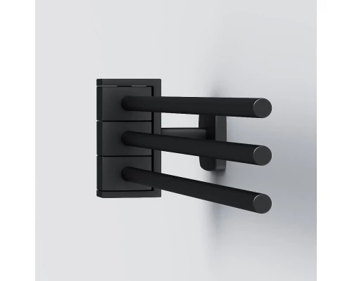 Полотенцедержатель Am.Pm Gem, 35 см, черный матовый, A9032722