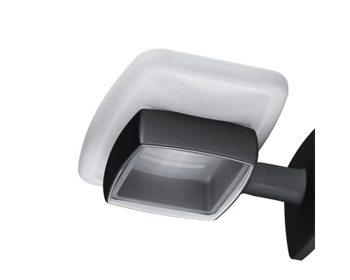 Мыльница Am.Pm Gem, цвет держателя черный матовый, A9034222