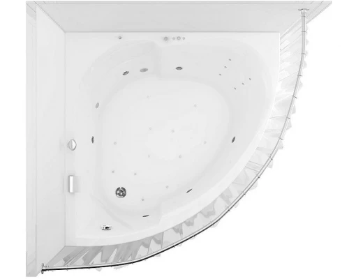 Карниз для ванны Aquanet Fregate 00179493 120*120 см полукруглый