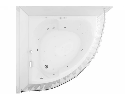 Карниз для ванны Aquanet Santiago 00169481 160*160 см полукруглый