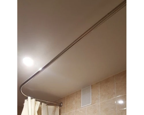 Карниз Г- образный Aquatek 160x75 см KARN-0000018 для ванны Пандора