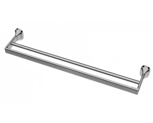 Двойной полотенцедержатель Art&Max Ovale AM-E-4048B, 49.8 см, хром