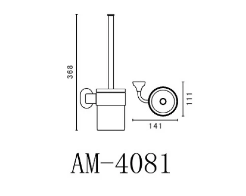 Ершик Art&Max Ovale AM-E-4081