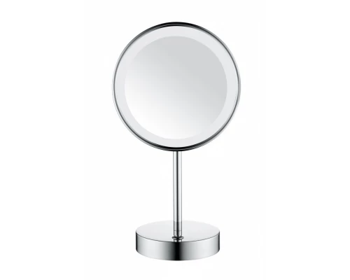 Косметическое зеркало Art&Max AM-M-062-CR с подсветкой, выключатель сенсорный, хром