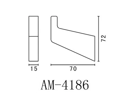Крючок Art&Max Techno AM-E-4186