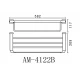 Полка для полотенец Art&Max Techno AM-E-4122B