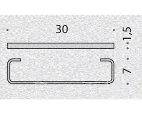 Полотенцедержатель Colombo Time W4209