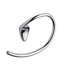 Полотенцедержатель кольцо Colombo Khala B1831.000, 22 см, хром