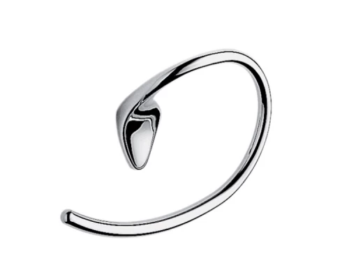 Полотенцедержатель кольцо Colombo Khala B1831.000, 22 см, хром