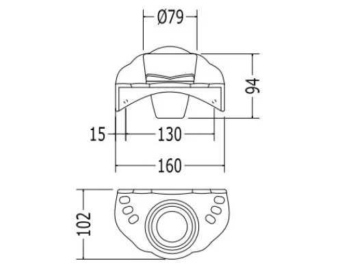 Стакан для щеток Devon&Devon Emily MIL514E