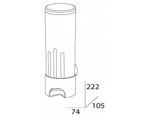 Контейнер для косметических дисков FBS Vizovice VIZ 019