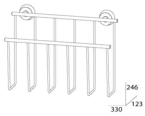 Газетница FBS Vizovice VIZ 052