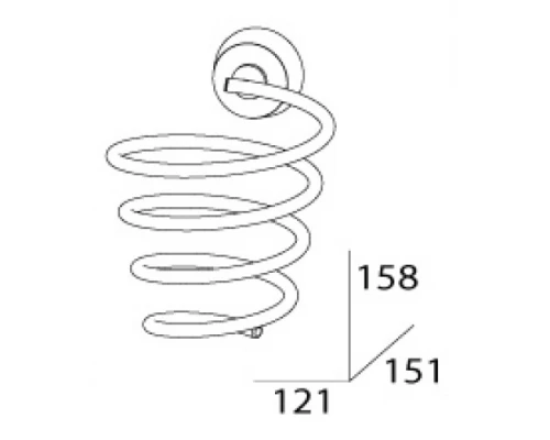 Держатель фена FBS Vizovice VIZ 080