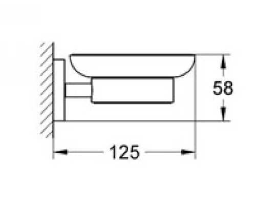 Мыльница Grohe Essentials 40444001