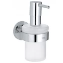 Дозатор для жидкого мыла Grohe Essentials 40448001 с держателем
