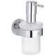 Дозатор для жидкого мыла Grohe Essentials 40448001 с держателем
