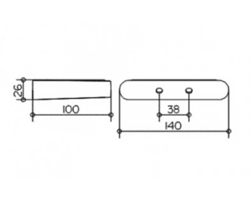 Мыльница Keuco Elegance New 11655 019000