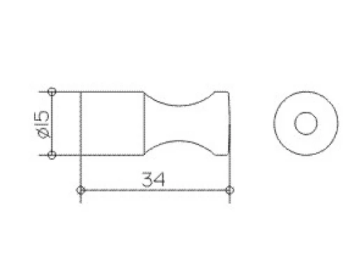 Крючок Keuco Elegance New 11614 010000