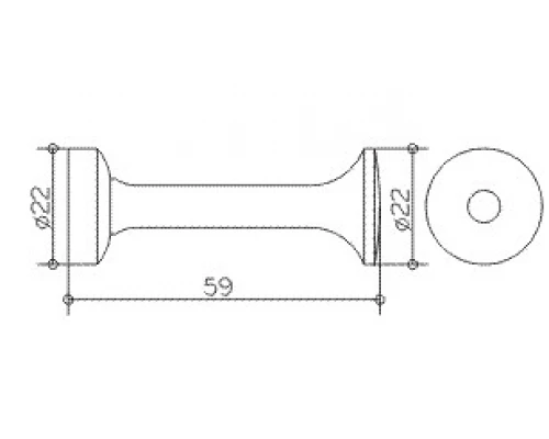 Крючок Keuco Elegance New 11615 010000