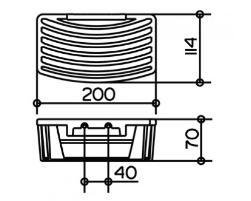 Корзина для губки Keuco 24942 010100