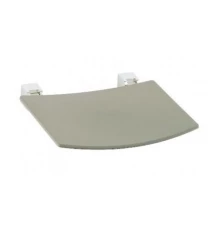 Сиденье откидное Keuco Plan 14980010038, хром светло-серый