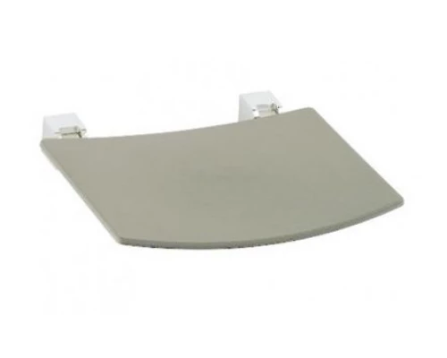 Сиденье откидное Keuco Plan 14980010038, хром светло-серый