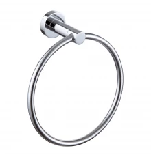 Полотенцедержатель кольцо Omnires Modern Project MP60230CR круглая, 20 см, хром