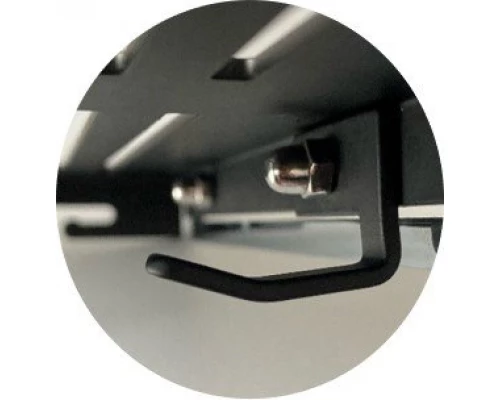 Полка алюминиевая Ravak Slim S 27.8 см, с крючками, сатин/хром, X07P577