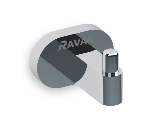 Крючок одинарный Ravak Chrome CR 110.00, хром, X07P320